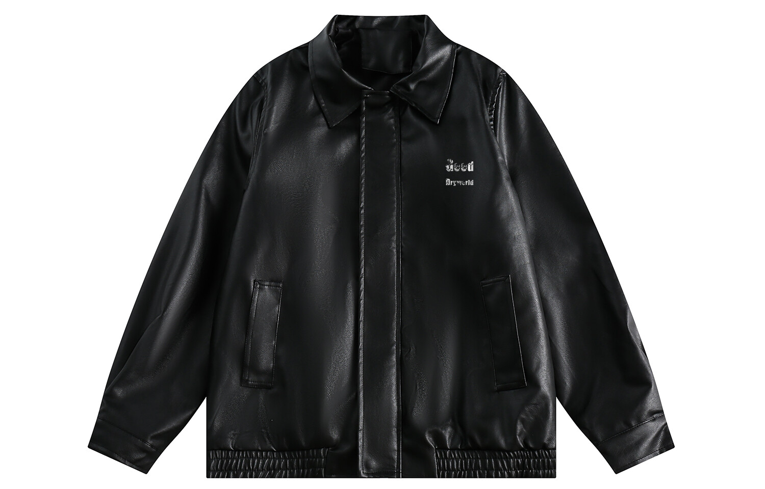 

Кожаная куртка унисекс Dryworld, черный