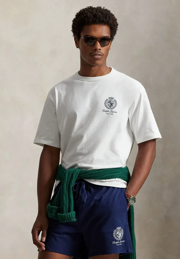 Футболка свободного кроя с графическим принтом. Polo Ralph Lauren, White