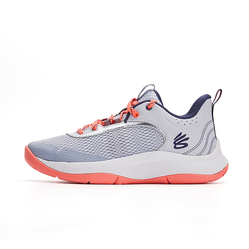 

Баскетбольные кроссовки Curry 9 Kids, низкие детские Under Armour, черный/серый