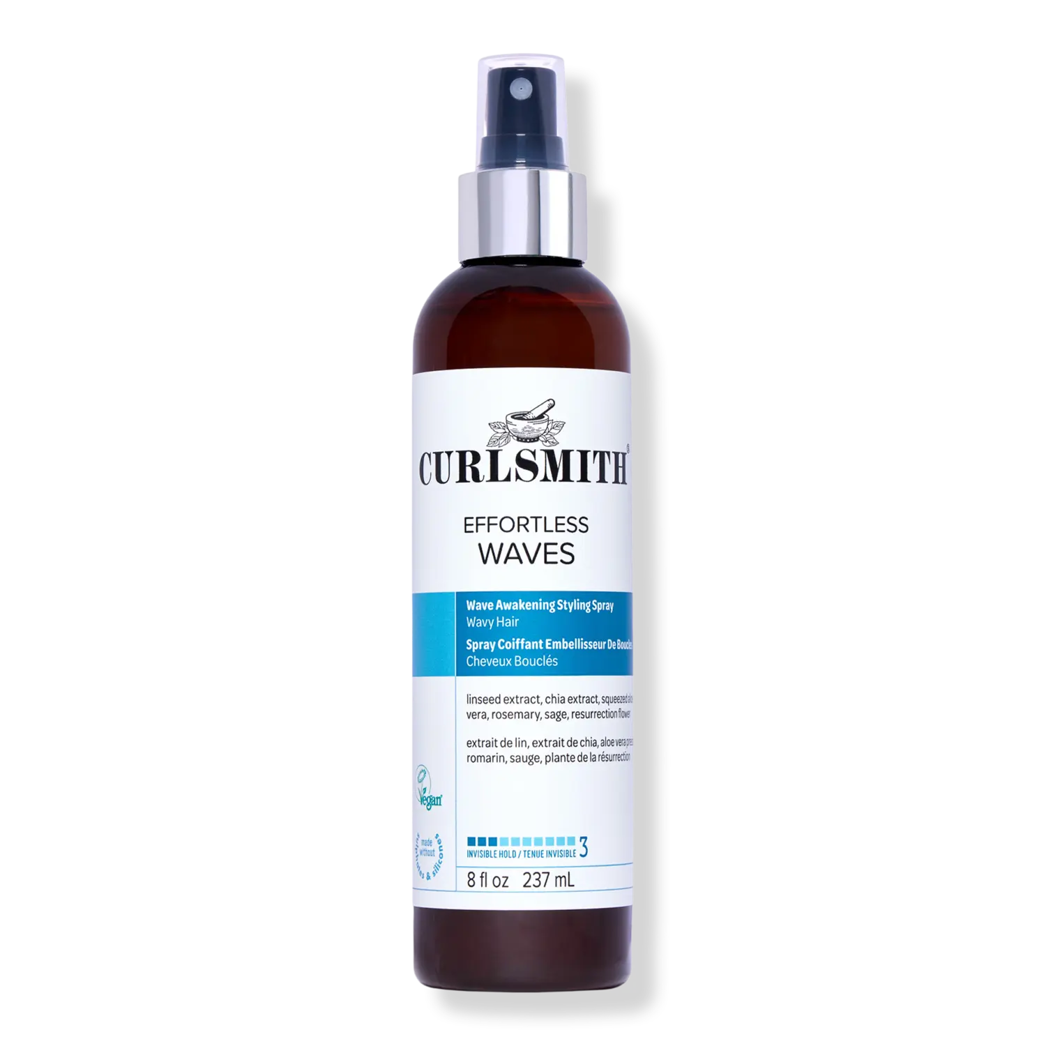 

Спрей для укладки волос Effortless Waves Curlsmith, 8.0 oz