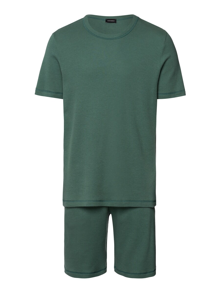 

Короткая пижама Hanro Smart Sleep, цвет Grass green