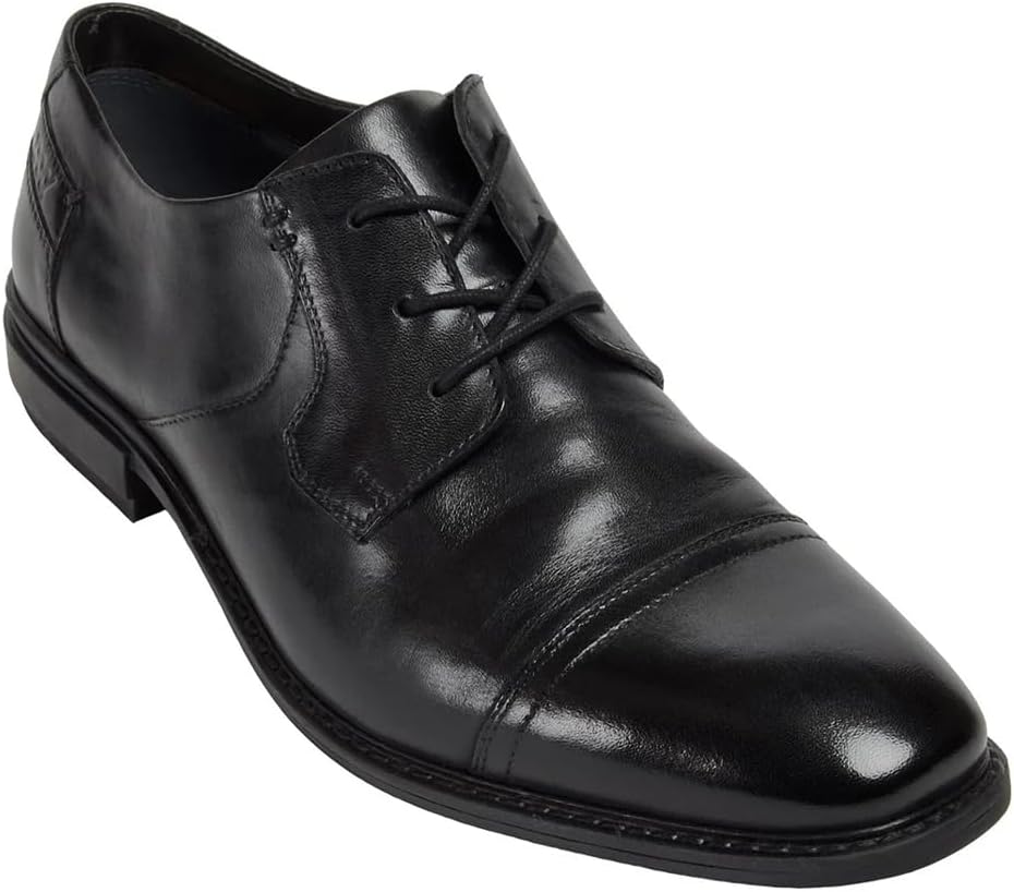 

Черные кожаные/текстильные мужские ботинки Pod Savage на шнуровке