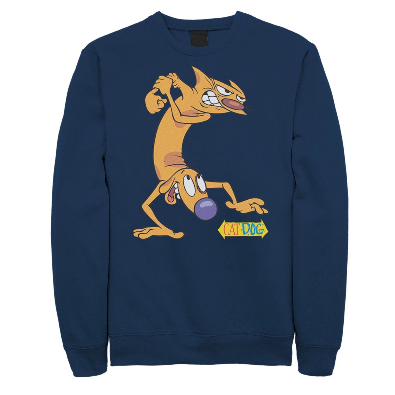 

Мужская толстовка Nickelodeon CatDog Tough Guys Licensed Character, синий