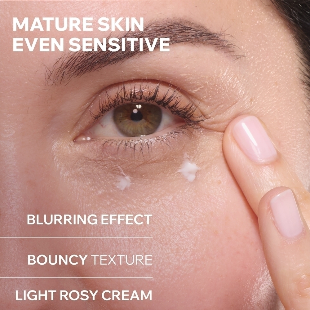 Age Absolu Blur-Redenifying Eye Balm, крем для кожи вокруг глаз против морщин Uriage, 15 мл — фото 3