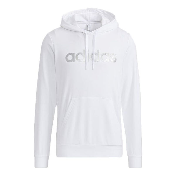 

Толстовка adidas neo M Ce Logo Hdy Casual Breathable Sports hooded Pullover White, белый