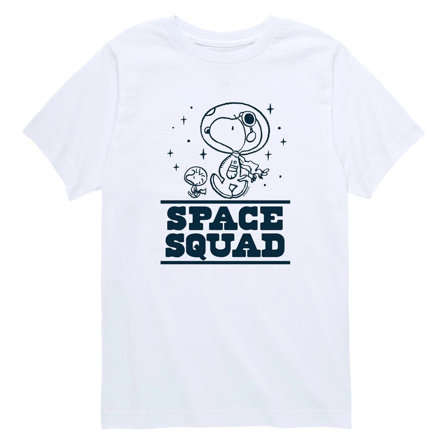 

Футболка с рисунком Peanuts Space Squad для мальчиков 8–20 лет Licensed Character