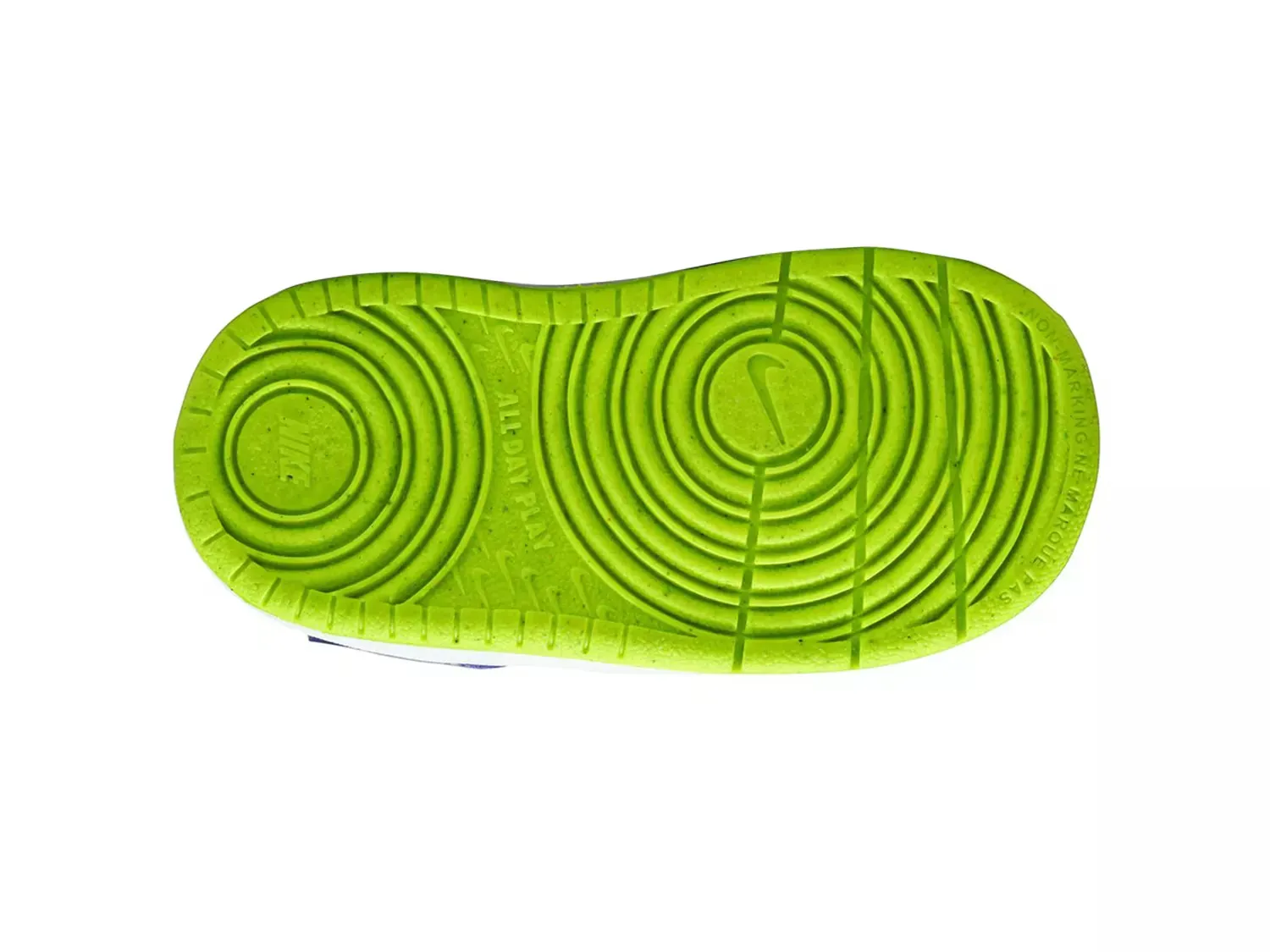 Кроссовки Court Borough Mid 2 - детские Nike, White/Green/Blue — фото 4