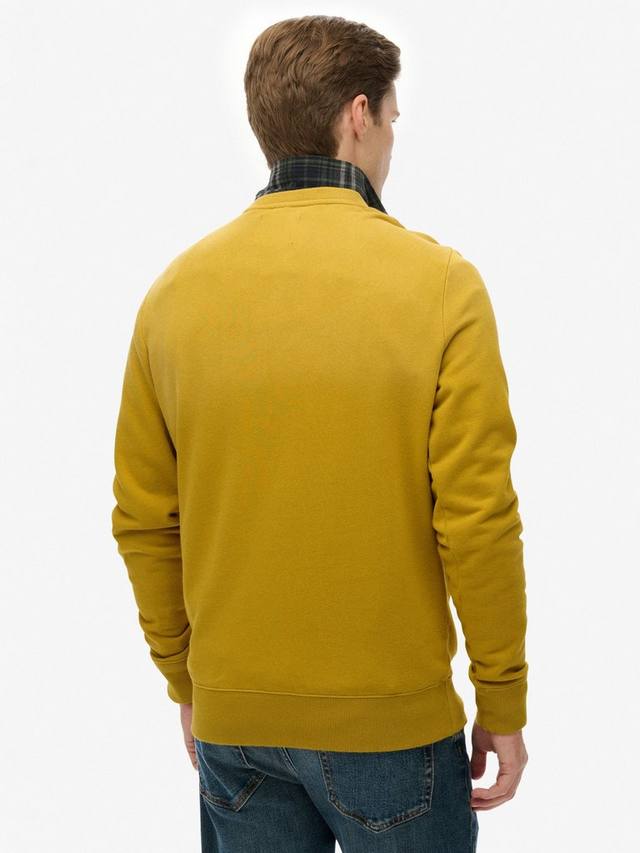 Хлопковый лоу-фай свитшот Relaxed для отдыха на природе Superdry, Oil Yellow — фото 2