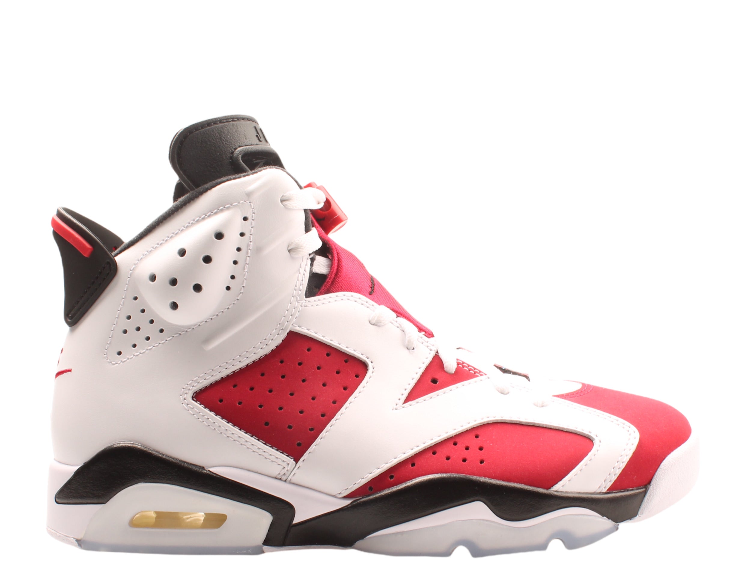 Nike Air Jordan 6 Retro White/Carmine-Black Мужские баскетбольные кроссовки CT8529-106 — фото 2