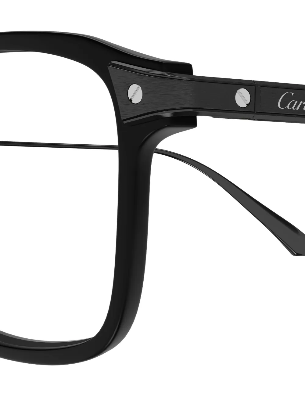 

Очки в квадратной оправе Cartier, черный