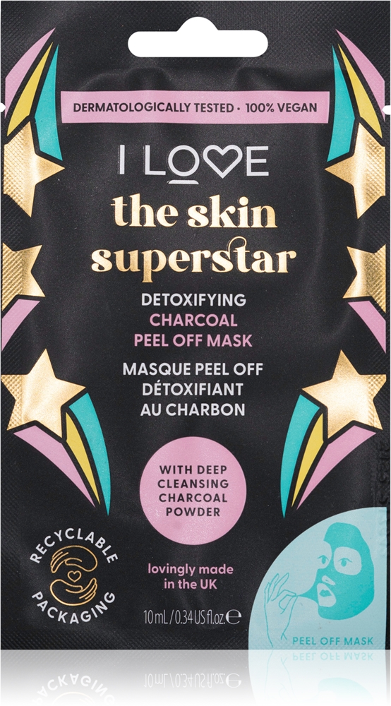 

Очищающая и детокс-маска с активированным углем Skin Superstar I Love, 10 мл