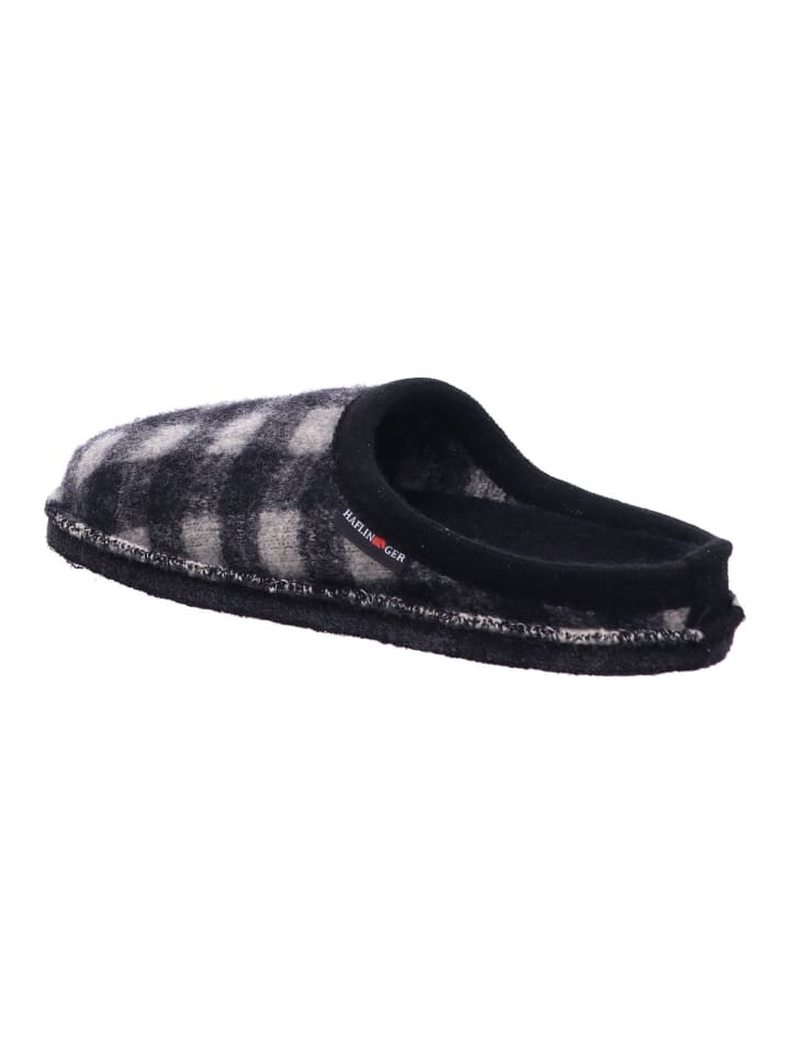 Тапочки HAFLINGER Hauschuhe Herren Flair Plaid, цвет rohweiß — фото 3