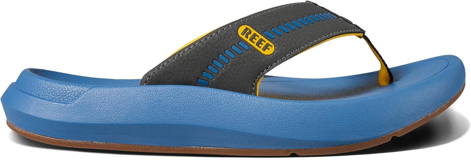 Мужские вьетнамки Reef Cruiser, черный/синий/желтый — фото 4
