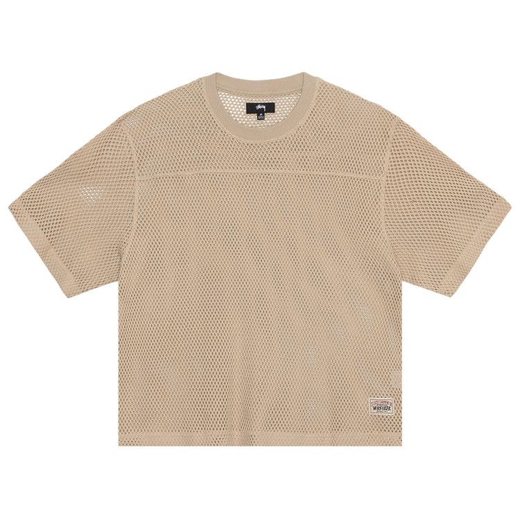 

Свитер Stussy Mesh Jersey Crew, Natural