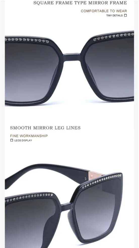 

Винтажные солнцезащитные очки для женщин, большие солнцезащитные очки для мужчин, ретро солнцезащитные очки, защитные очки от УФ-излучения UV400 LANGSER, Wty188 Blue