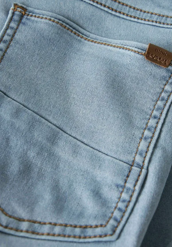 Джинсы nkmtheo зауженного кроя Name It, Bright Light Blue Denim — фото 3