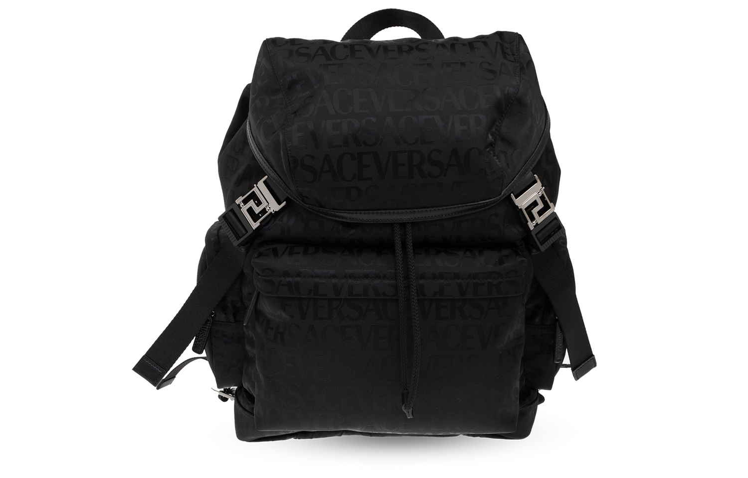 

VERSACE Полиамидный рюкзак мужской черный