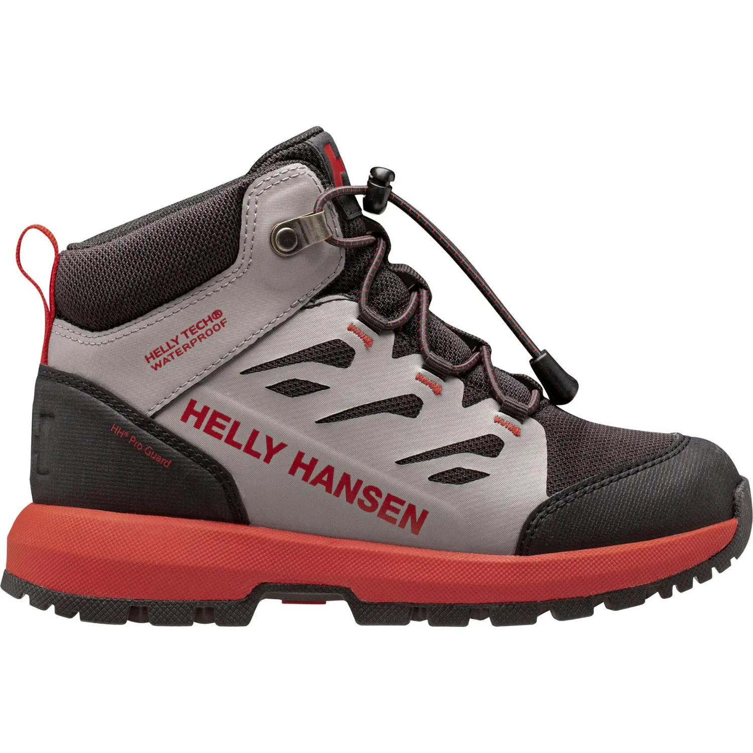 

Водонепроницаемые детские треккинговые ботинки HELLY TECH Helly Hansen, Concrete/Alert Red
