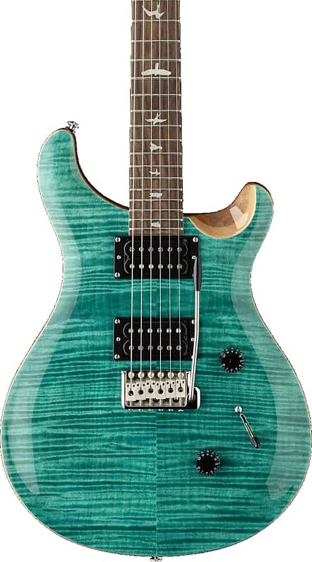 

Электрогитара PRS SE Custom 24 Electric Guitar, Turquoise w/ Gig Bag