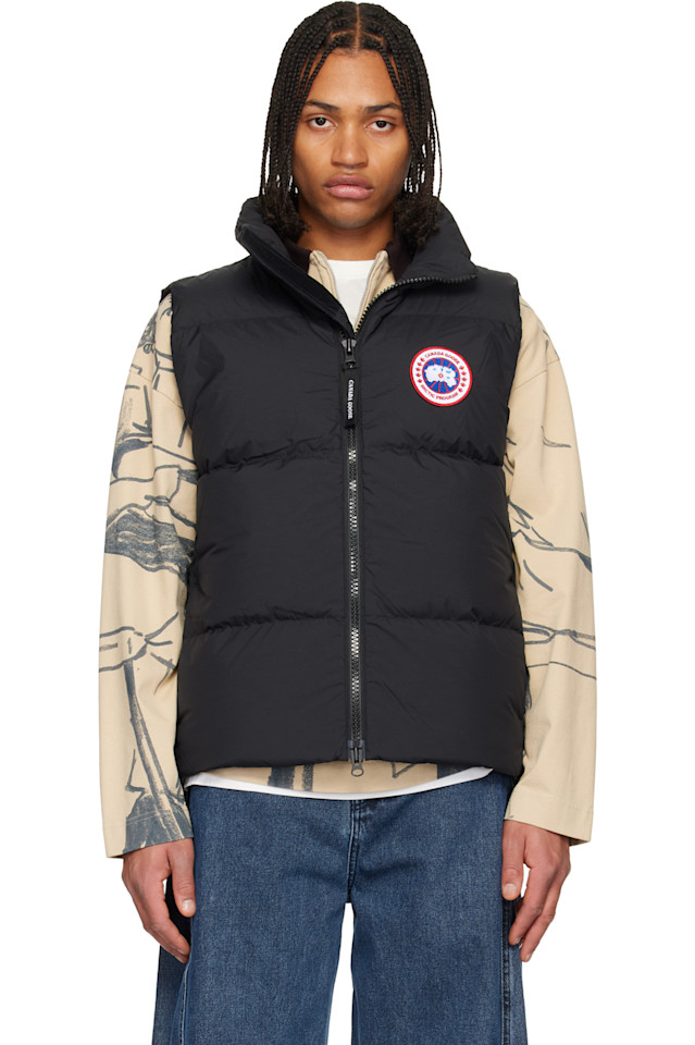 Пуховый жилет Лоуренса Canada Goose, черный