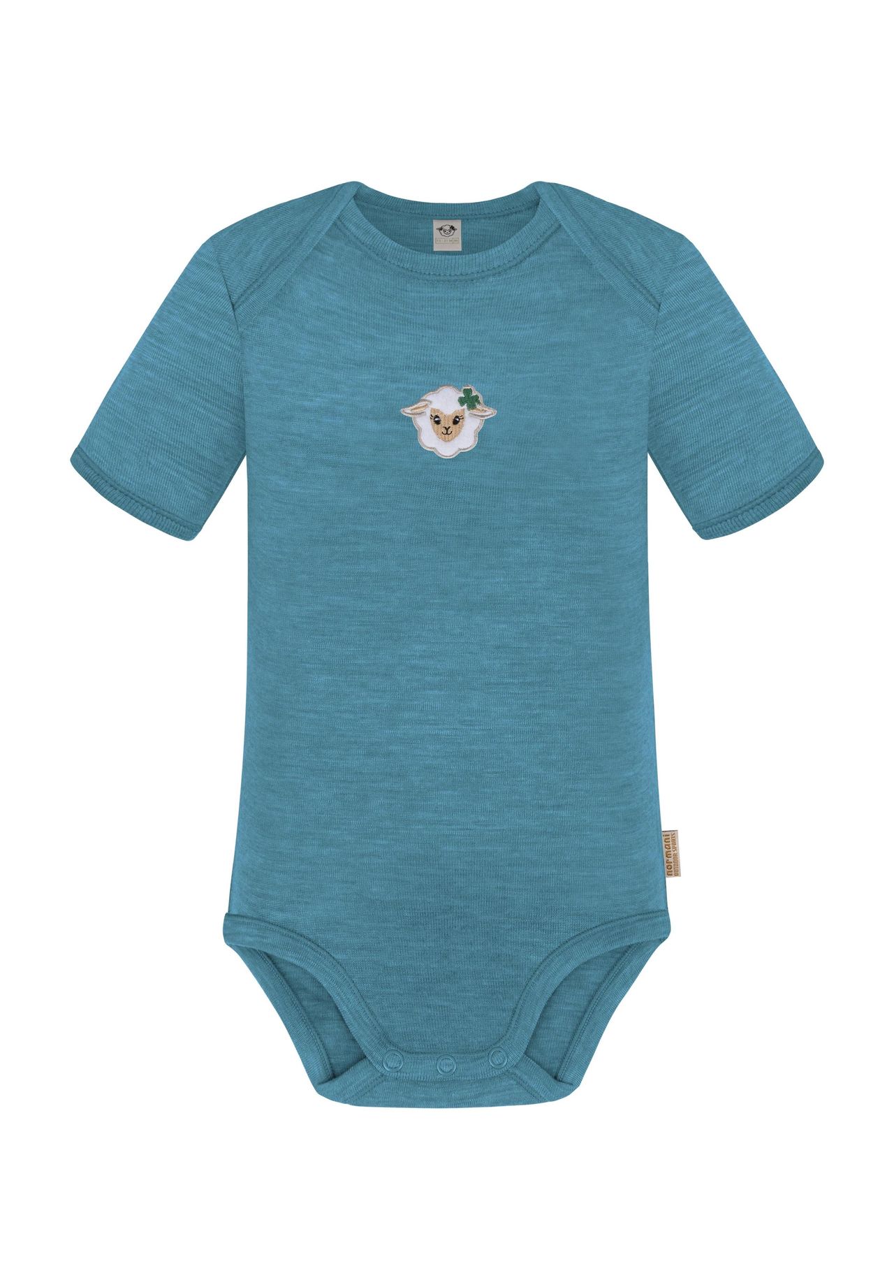 

Боди Baby Merino с короткими рукавами «Тауранга» Normani, синий
