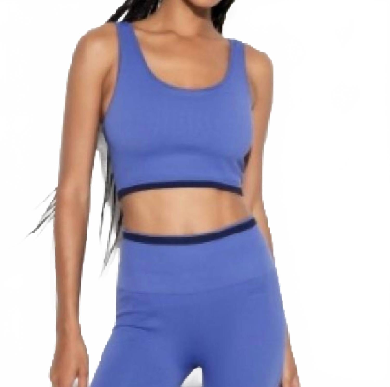 

Бюстгальтер лонглайн в цвете барвинка Spiritual Gangster, Periwinkle