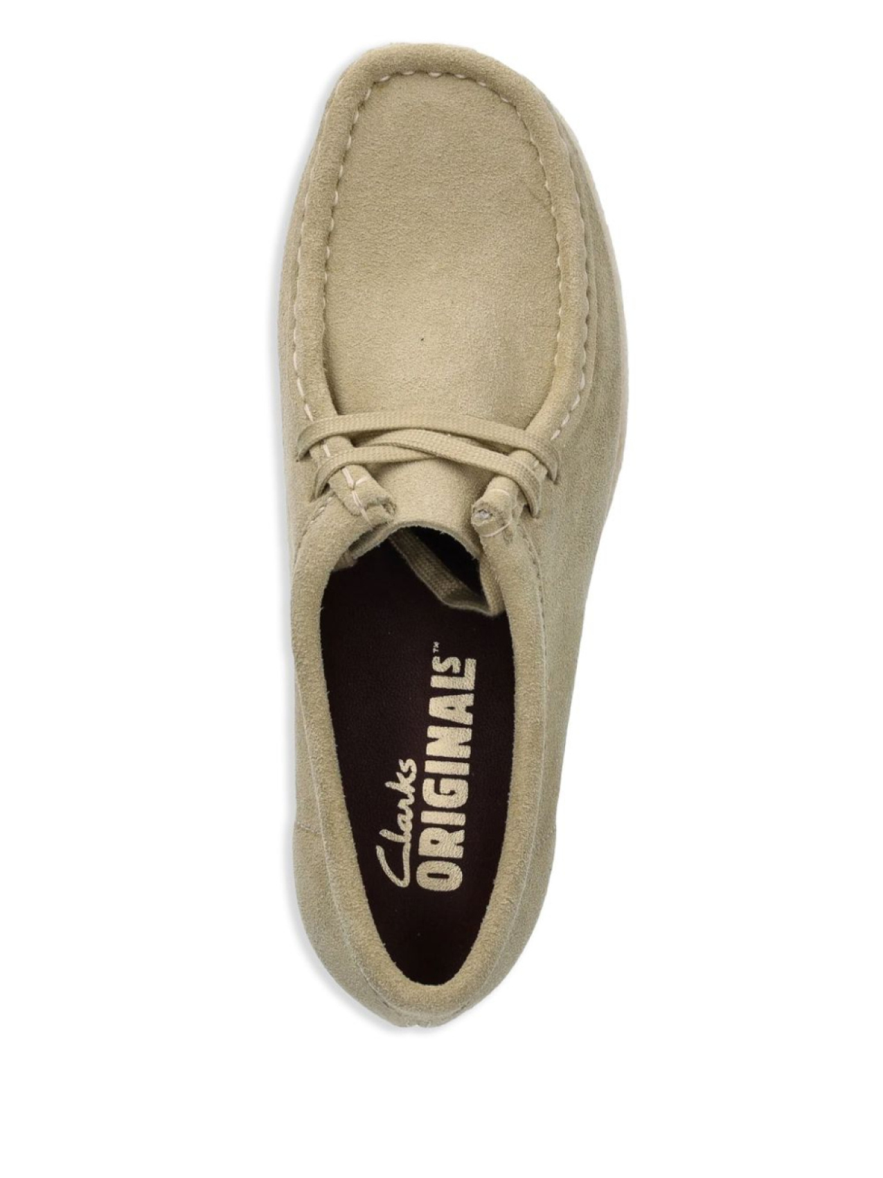 Clarks Originals оксфорды Wallabee, нейтральный — фото 4