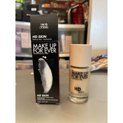 

MAKE UP FOR EVER HD Skin Необнаружимая стойкая тональная основа 1,01 унции 1N10 Make Up Forever