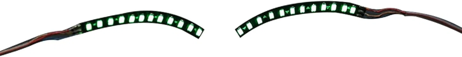 Светящиеся накладные ресницы LED от Bewinner ‎Bewinner, Green — фото 2
