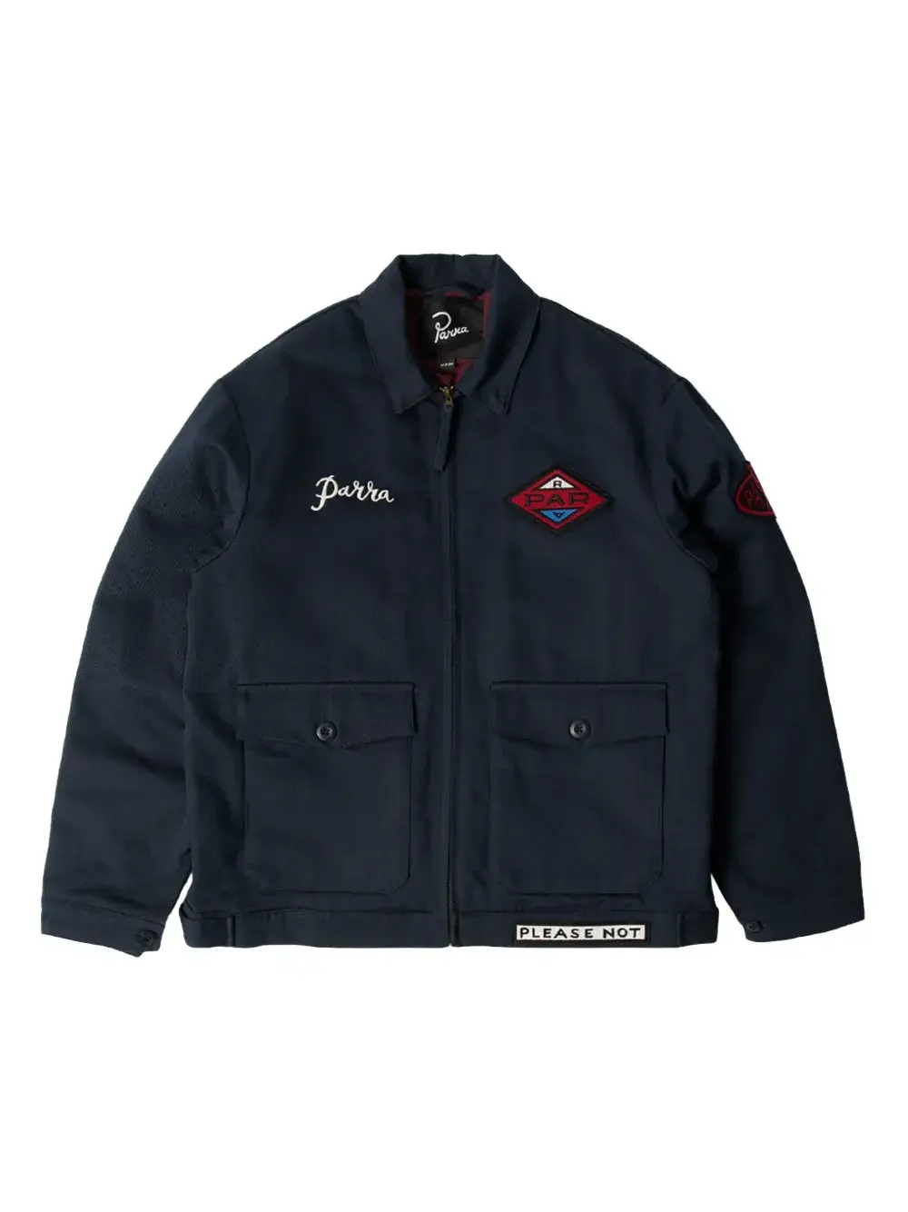 

Джинсовая куртка-тракер "Pumping Gas" BY PARRA, синий