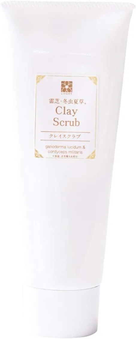 Скраб для лица глиняный Reishi Cordyceps Clay Scrub, 110 г