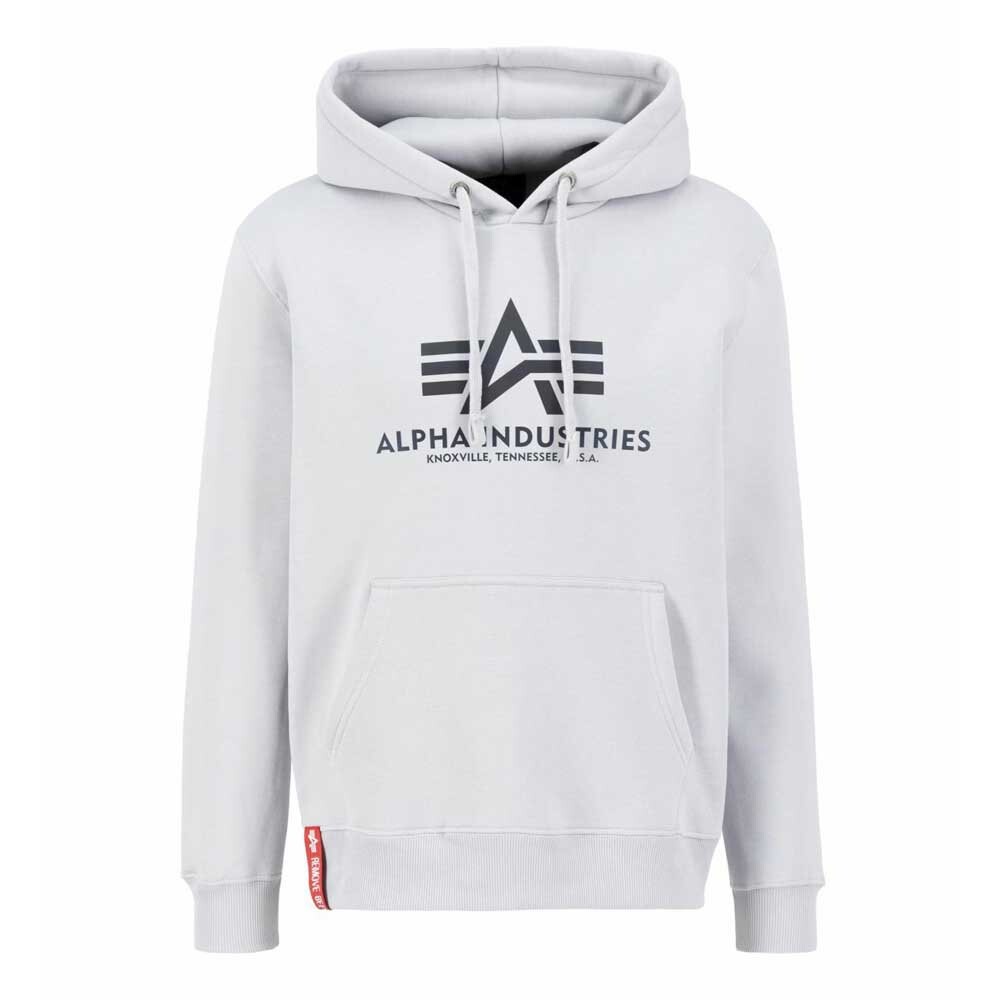 

Худи Alpha Industries Basic Rainbow Ref. Print, серый