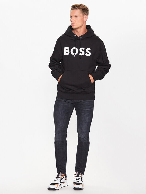 

Толстовка оверсайз Boss, черный