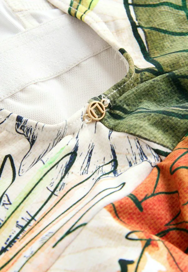 Пляжный аксессуар Next, Cream Navy Parrot Print — фото 3