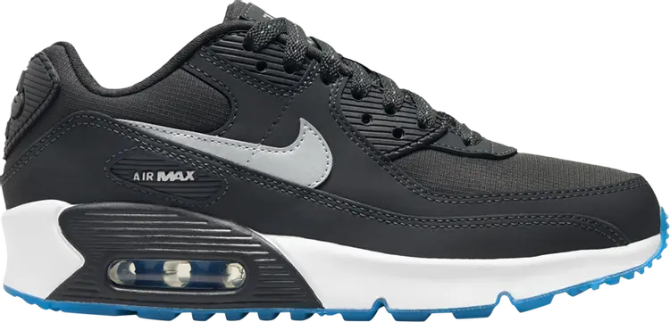 

Кроссовки Air Max 90 GS 'Reflective Swoosh - Anthracite Industrial Blue', черный