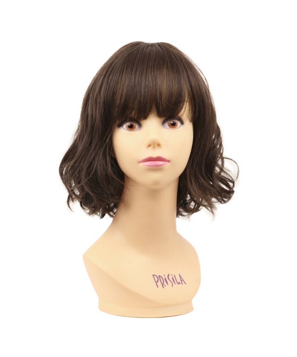 Парик Priscilla Lollipop Wave Bob A-705 Prisila, TDC/Heat-resistant dark cocoa
