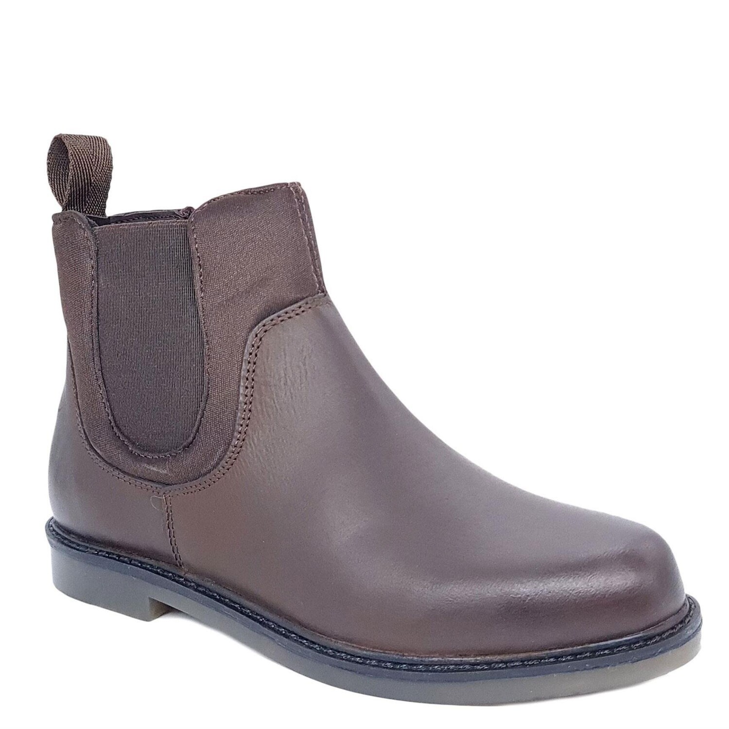 

Кожаные ботинки челси из неопрена на молнии Epsom Frank James, коричневый