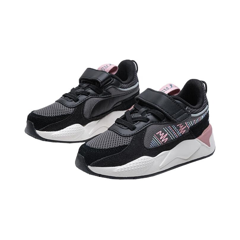 Кроссовки Puma RS-X Kids Lifestyle Shoes Kids Low-top Dark Grey/white, темно-серый — фото 2
