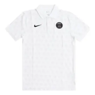 

Рубашка x paris saint germain slim fit polo shirt asia sizing Nike, белый