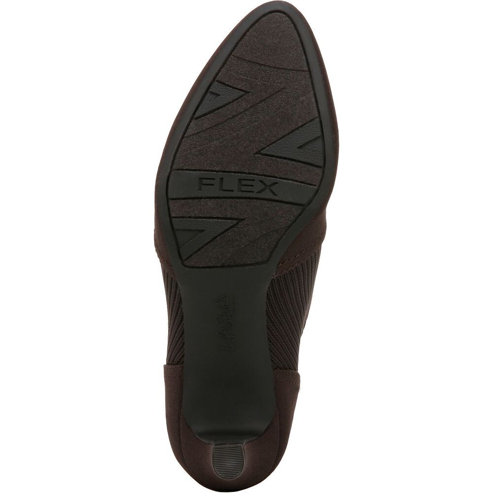 LifeЖенские ботильоны на каблуке Stride Gia LifeStride, цвет Dark Choclate Fabric — фото 3