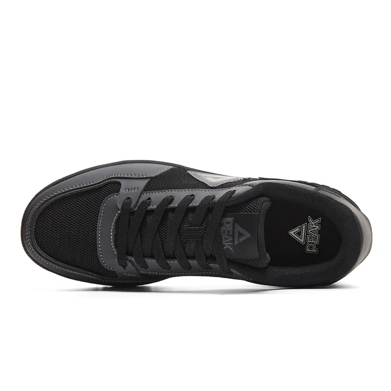 Кроссовки скейтбординговые PEAK Air Force 1 Low top Black Gray — фото 4