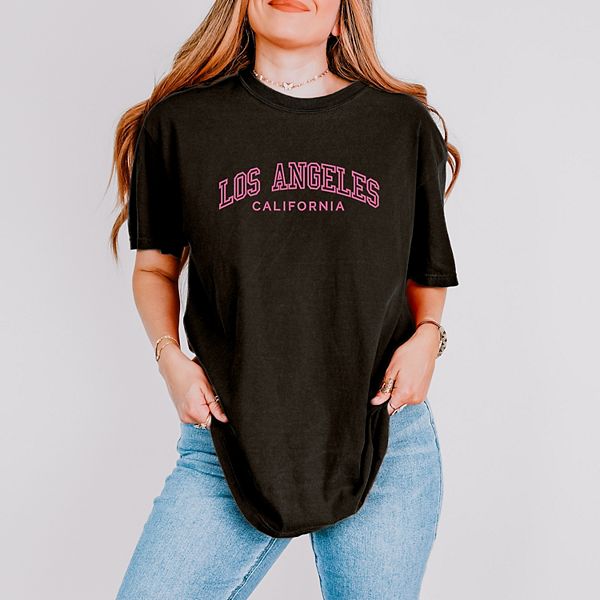 

Футболка с вышивкой Los Angeles CA, окрашенная в готовом виде Simply Sage Market, Black, Черный, Футболка с вышивкой Los Angeles CA, окрашенная в готовом виде Simply Sage Market, Black