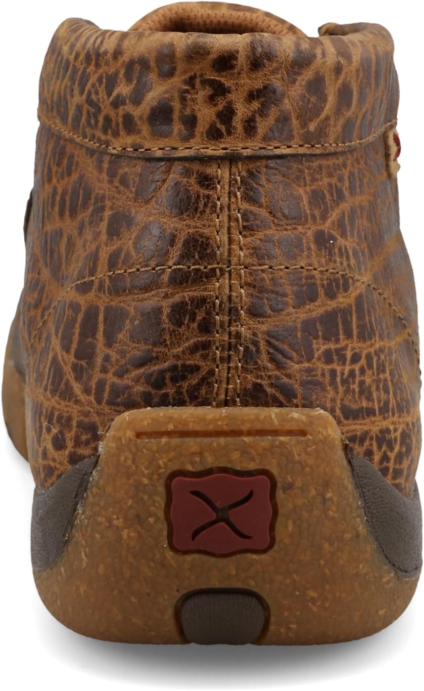 Мужские мокасины Twisted X Chukka Driving Moc, с мокасиновым носком и подошвой CellSole, золотой — фото 3