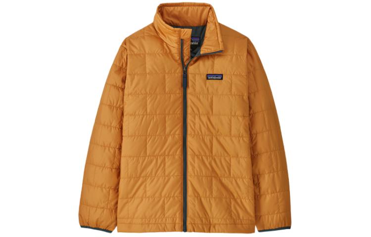 Куртка детская Patagonia Nano Puff, цвет пимент красный — фото 2
