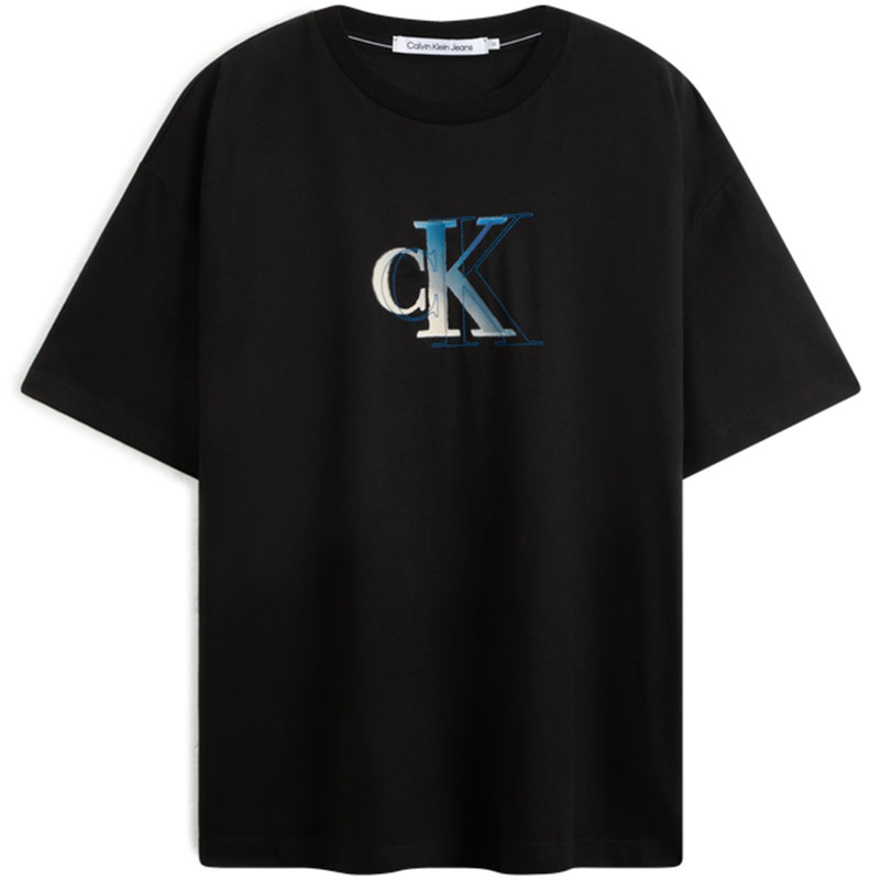 

Футболка CALVIN KLEIN унисекс, космический черный