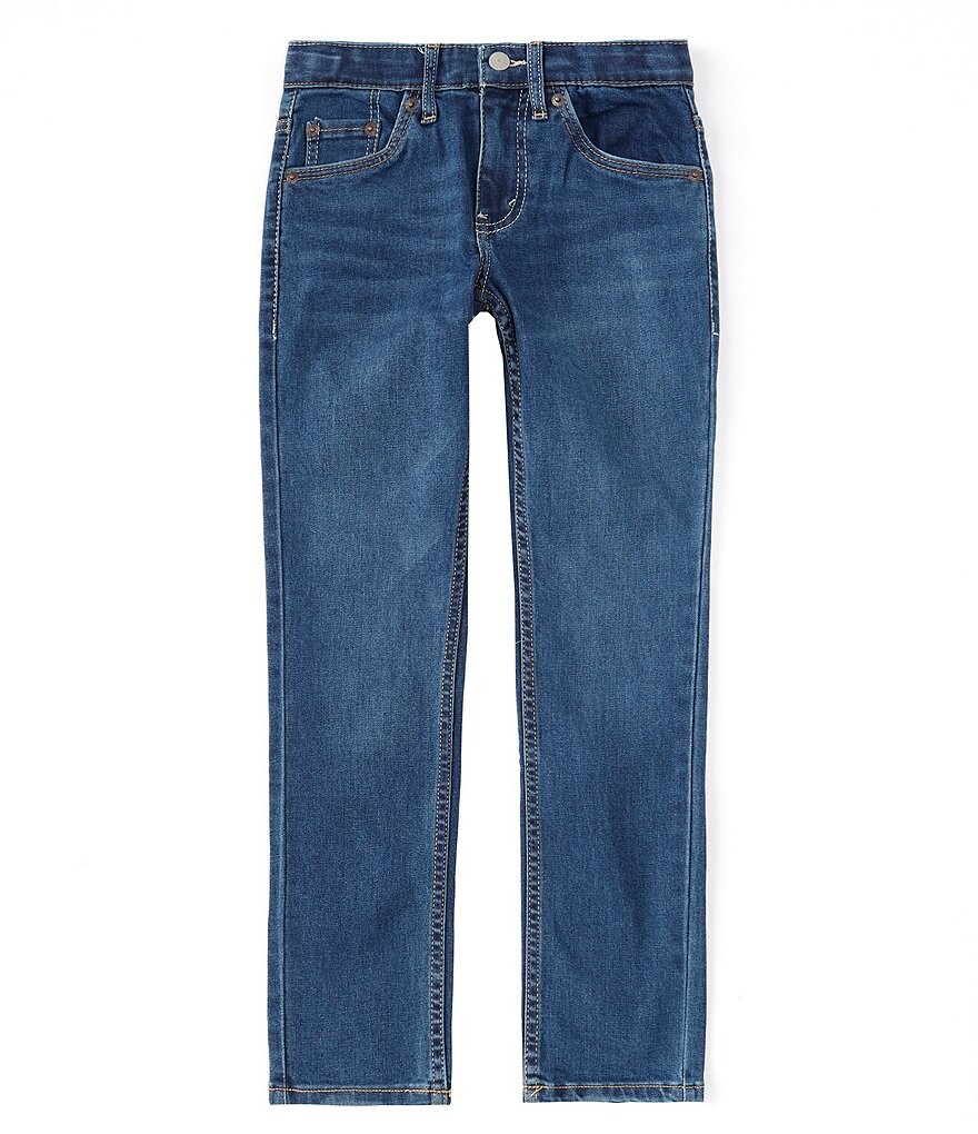 

Джинсы Levi's Big Boys 8-20 512 Slim Taper Fit Strong Performance, синий