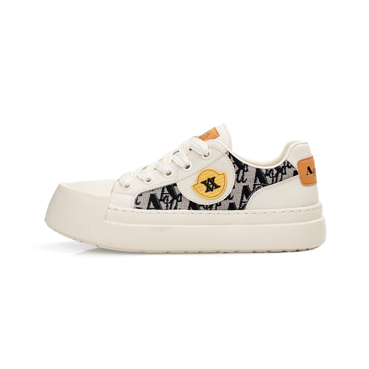 

AQUASCUTUM Мужские кеды низкие повседневные экрю, цвет Ecru