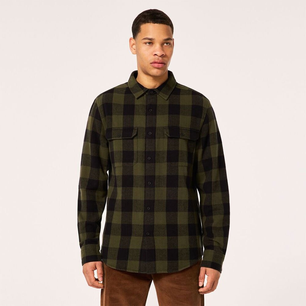 

Рубашка Oakley Terraformic Button Down, зеленый