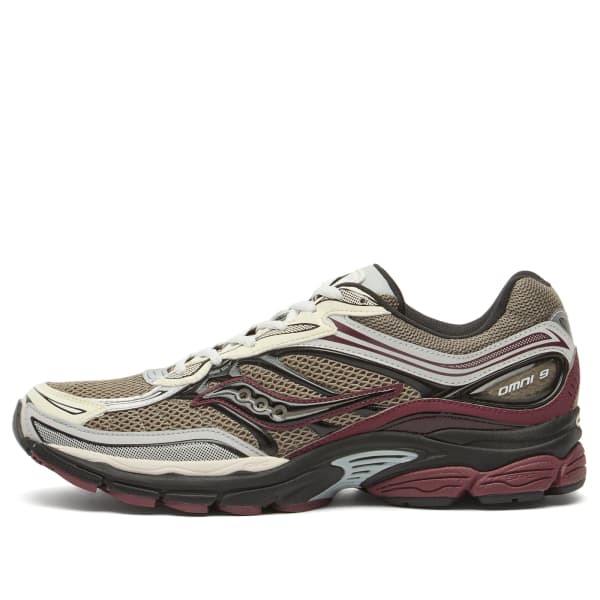 

Кроссовки Progrid Omni 9 Saucony, бежевый/бордовый