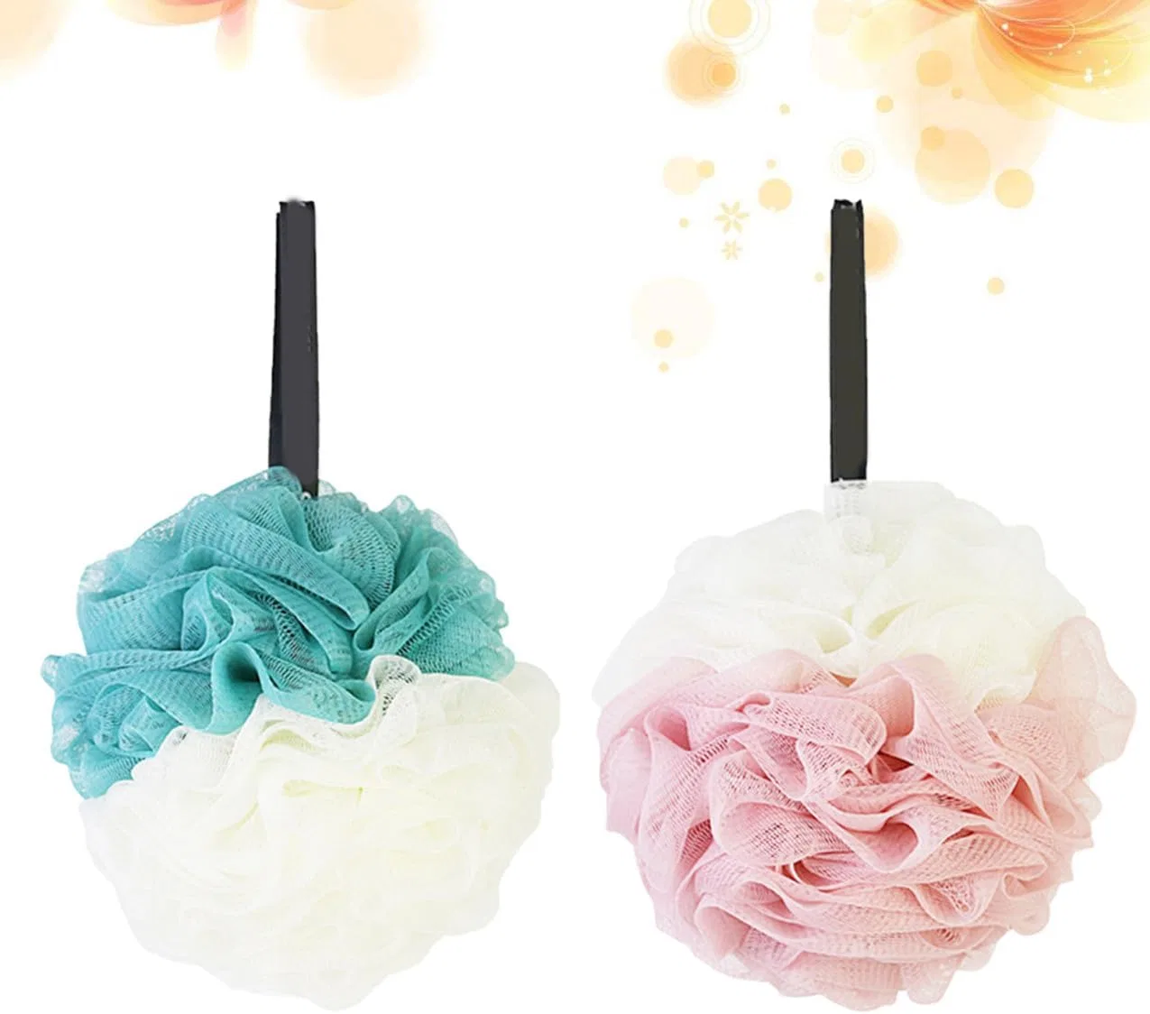 Лосьон для тела 2 Duplexor Soap Bath Works Lotion In Shower Lotion Shower Comfort Mesh Pouf Shower Ball Mesh SOESFOUFU, ассорти — фото 4